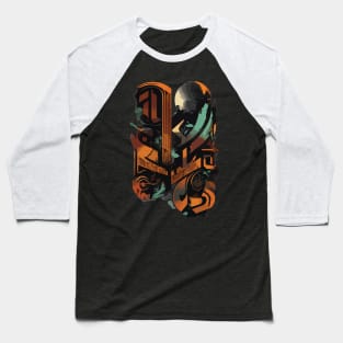 TYPOGRAPHY DESIGN Baseball T-Shirt